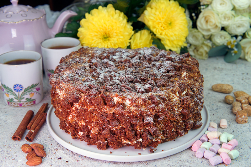 Торт «Медово-сметанный» 2,2 кг